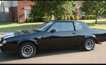 Black 1987 Buick Grand National parked in a residential neighborhood
