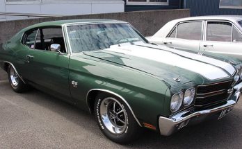 Green 1970 Chevrolet Chevelle SS454 parked outdoors